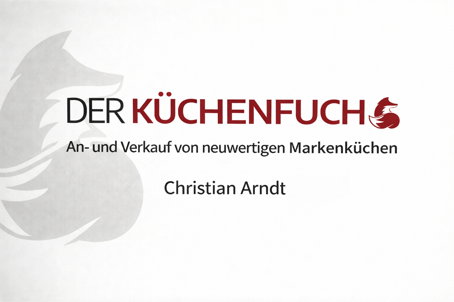 Der Küchenfuchs